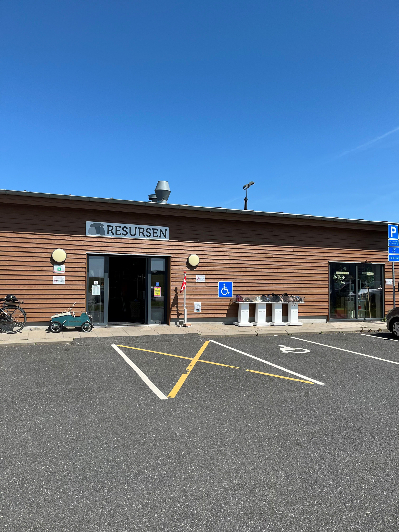 Resursen set udefra. Foto: Ren Forsyning Mariagerfjord.