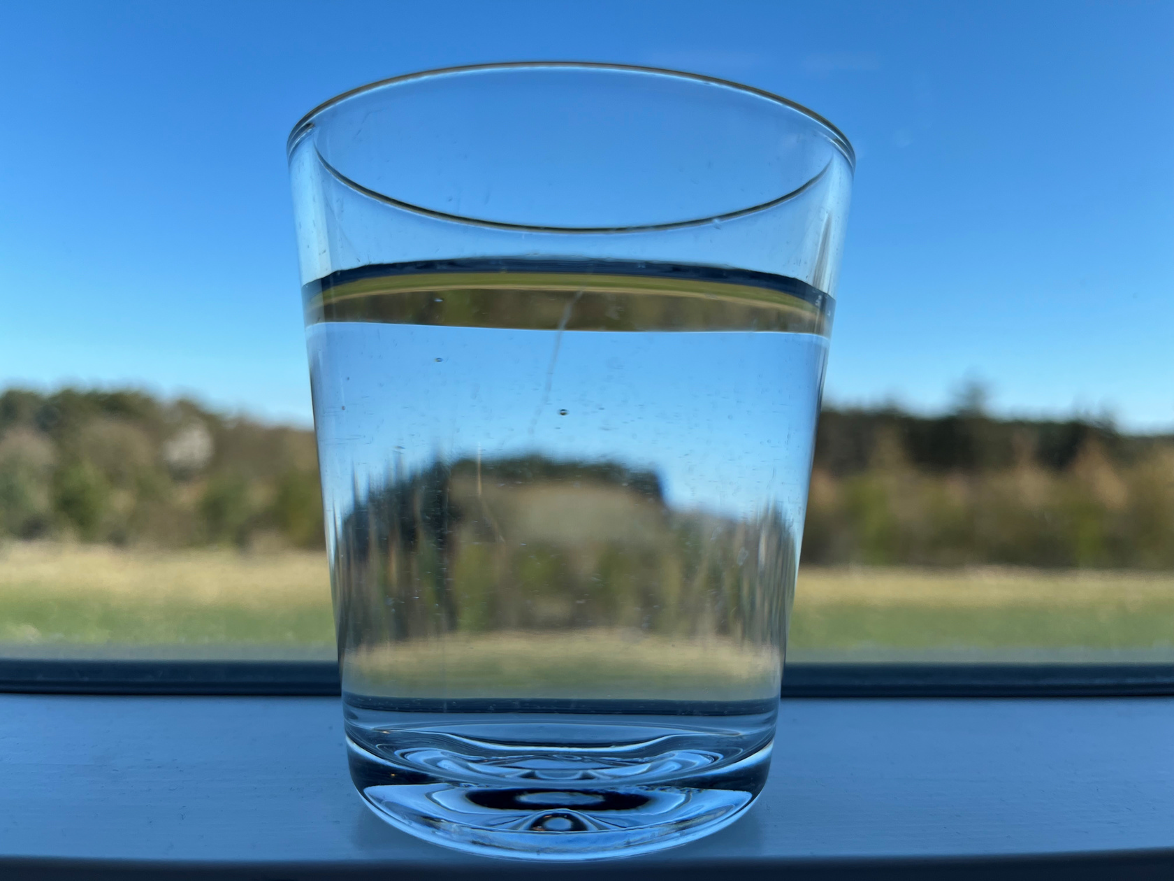 Vandglas. Foto. Ren Forsyning Mariagerfjord.