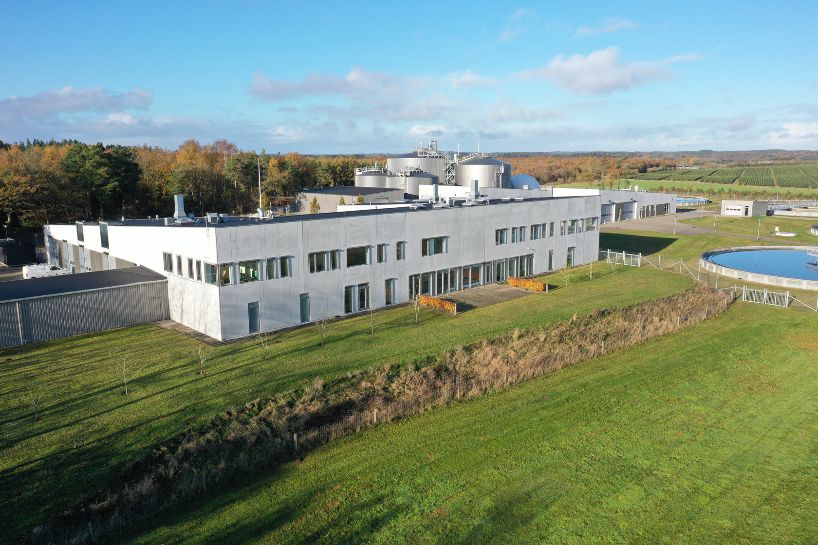 Ren Forsyning Mariagerfjords administrationsbygning. Foto: Ren Forsyning Mariagerfjord.