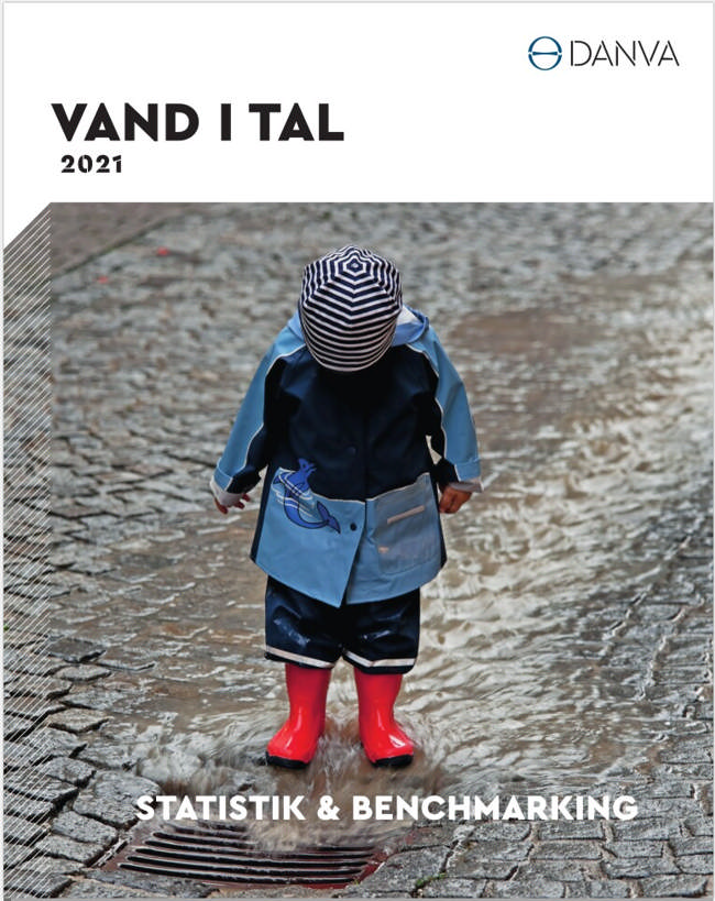 Forside af udgivelse: Vand i tal 2021