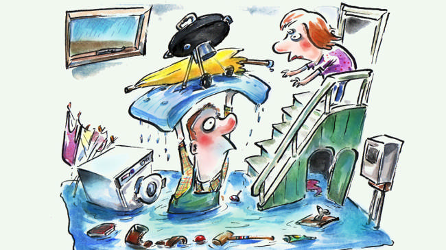 Forsideillustration til brochure.